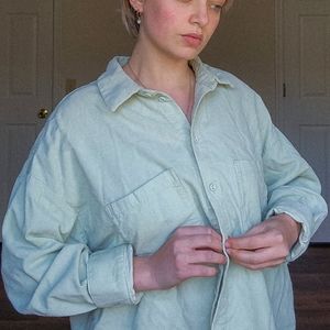 Corduroy Button Down Shirt